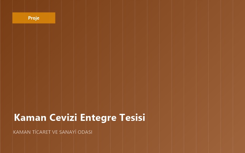 VARANK'TAN KAMAN GIDA İHTİSAS OSB PROJESİNE TAM DESTEK